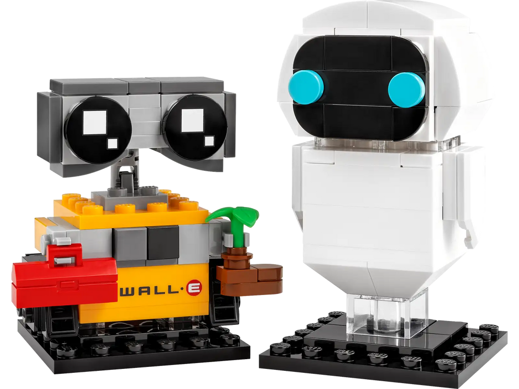 Lego BrickHeadz EVE et WALL•E