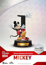Lade das Bild in den Galerie-Viewer, DISNEY 100TH - Disney Alphabet Art - Pack 6 Diorama Stage 10cm
