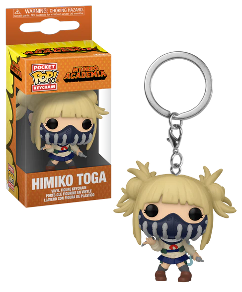 MY HERO ACADEMIA - Pocket Pop Keychains - Toga with Face Cover