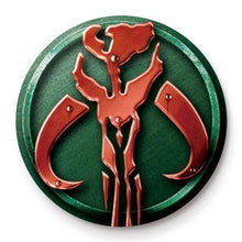 Lade das Bild in den Galerie-Viewer, STAR WARS - Mandalorian Symbol - Button Badge 25mm
