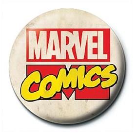 MARVEL COMICS - Logo - Button Badge 25mm