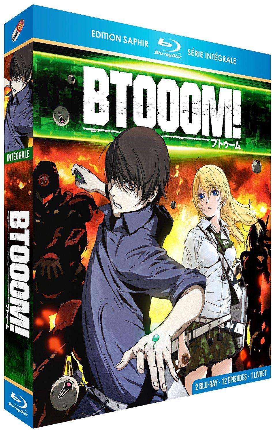 BTOOOM! - Komplett – Blu-Ray + Booklet-Box-Set – Sapphire Edition
