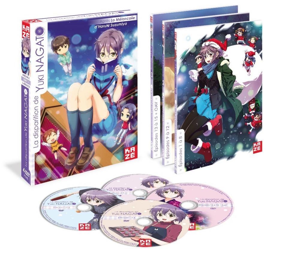 THE DISAPPEARANCE OF YUKI NAGATO - Complete - DVD box set