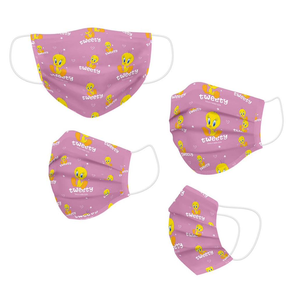 LOONEY TUNES - Tweety - Gesichtsmaske für Kinder