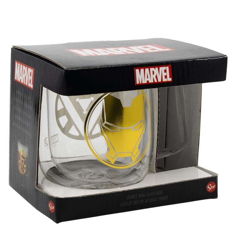 MARVEL - Iron Man - Mug en Verre - 290 ml