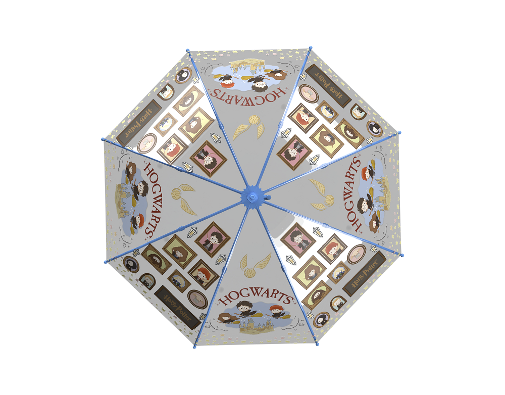 HARRY POTTER - Vif d'Or - Parapluie Transparent 48 cm - Kids