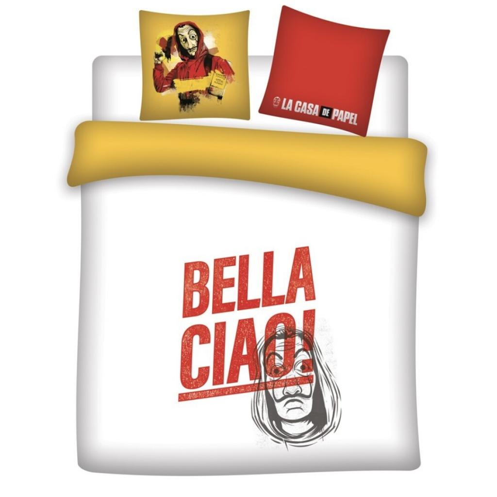 CASA DE PAPEL - 240X220 bed set - Bella Ciao '100% microfibre'