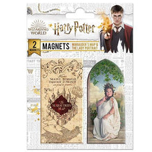 Load image into Gallery viewer, HARRY POTTER - Marauder&#39;s Map - Set of 2 magnets
