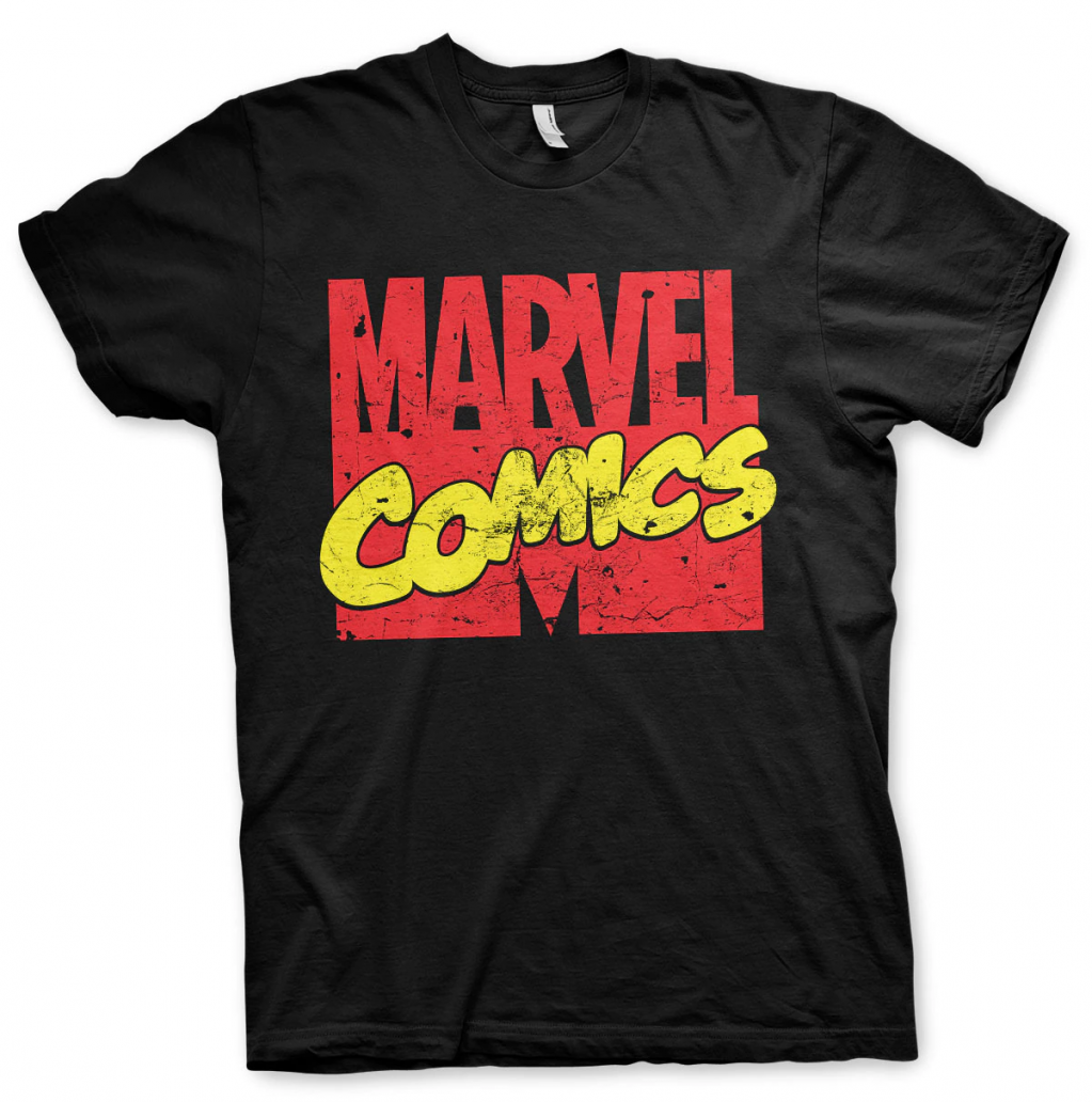 MARVEL - Vintage Marvel Comics Logo - T-Shirt (M)