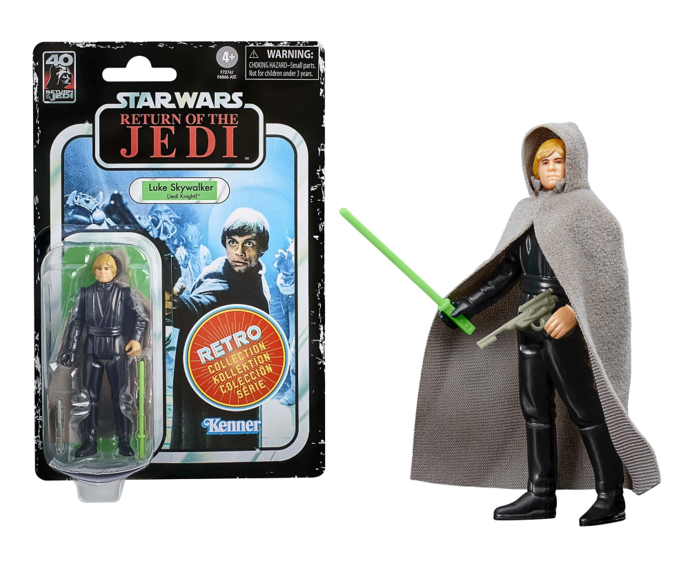 STAR WARS - Luke Skywalker (Chevalier Jedi) -Fig. Retro Colection 10cm