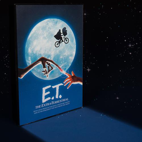 ET The Extra-Terrestrial - Poster Lamp - A4 Format
