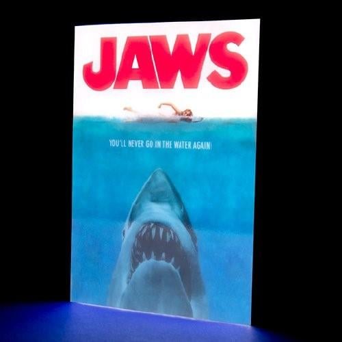 Jaws - Movie Poster Lamp - A4 Format