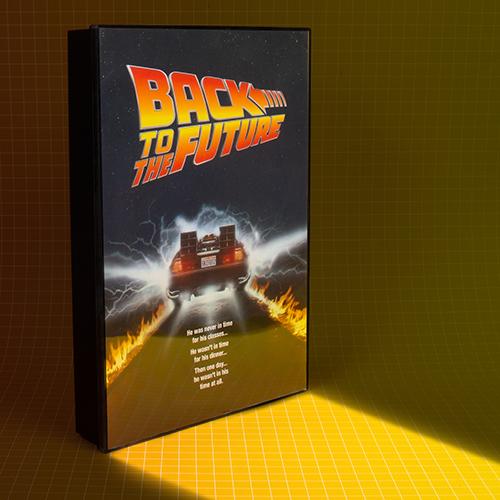 BACK TO THE FUTURE - Poster Lamp - A4 Format