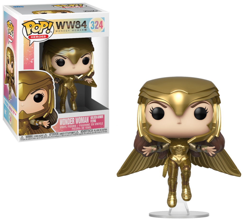 WW84 – POP Nr. 324 – Wonder Woman Golden Armor Flying
