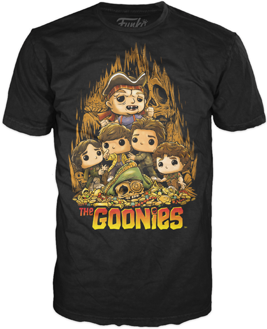 LES GOONIES - Groupe - T-Shirt POP (M)