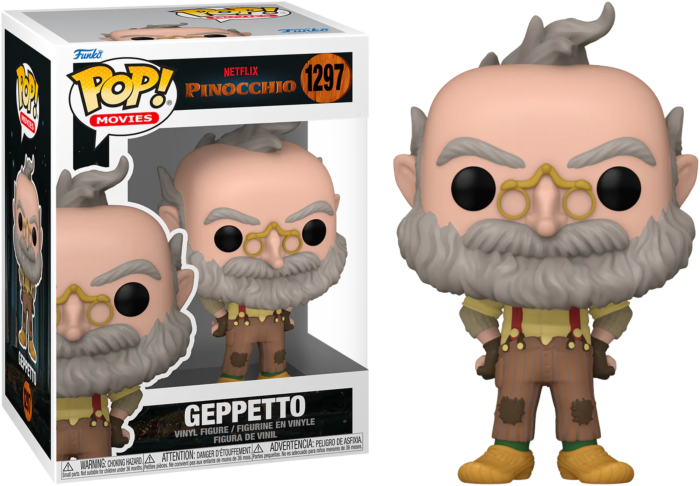 PINOCCHIO NETFLIX - POP Movies N° 1297 - Geppetto