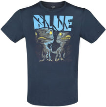 Lade das Bild in den Galerie-Viewer, JURASSIC PARK - Blue The Raptor - POP T-Shirt (M)
