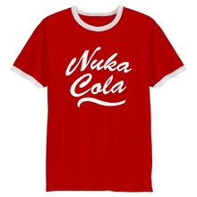 Lade das Bild in den Galerie-Viewer, FALLOUT - Nuka Cola T-Shirt - Rot/Weiß (S)
