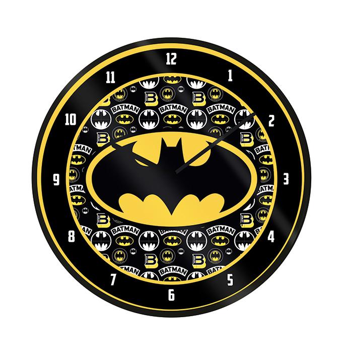 BATMAN - Logo - Kunststoffuhr Durchmesser 25 cm