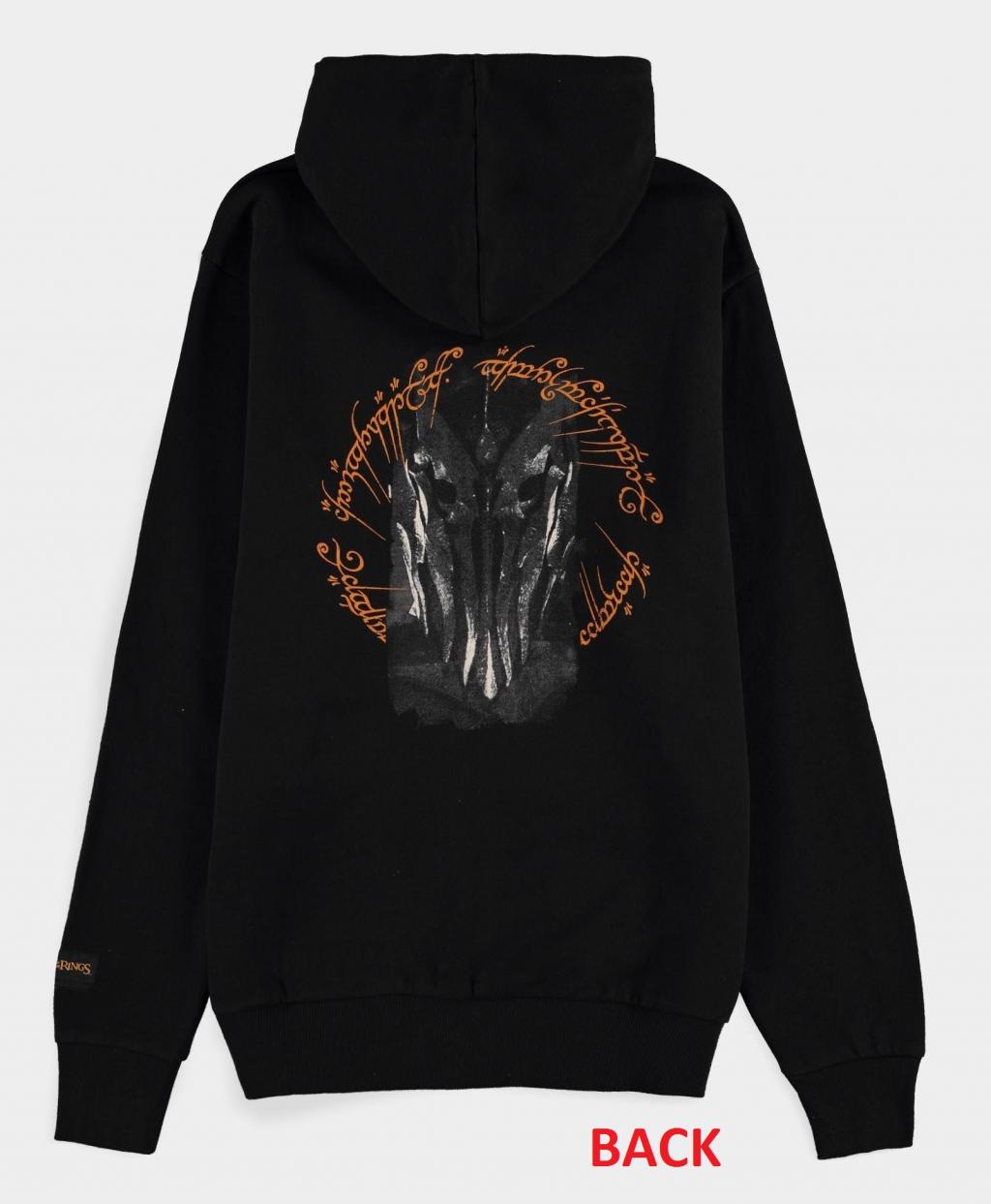 LORD OF THE RINGS - Sauron - Pull à Capuche Zipper Homme (XL)