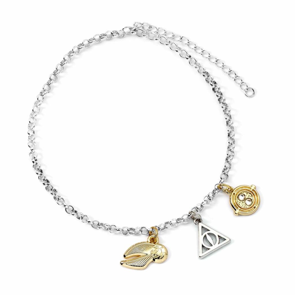 HARRY POTTER - Symbols - Bracelet with 3 Charms