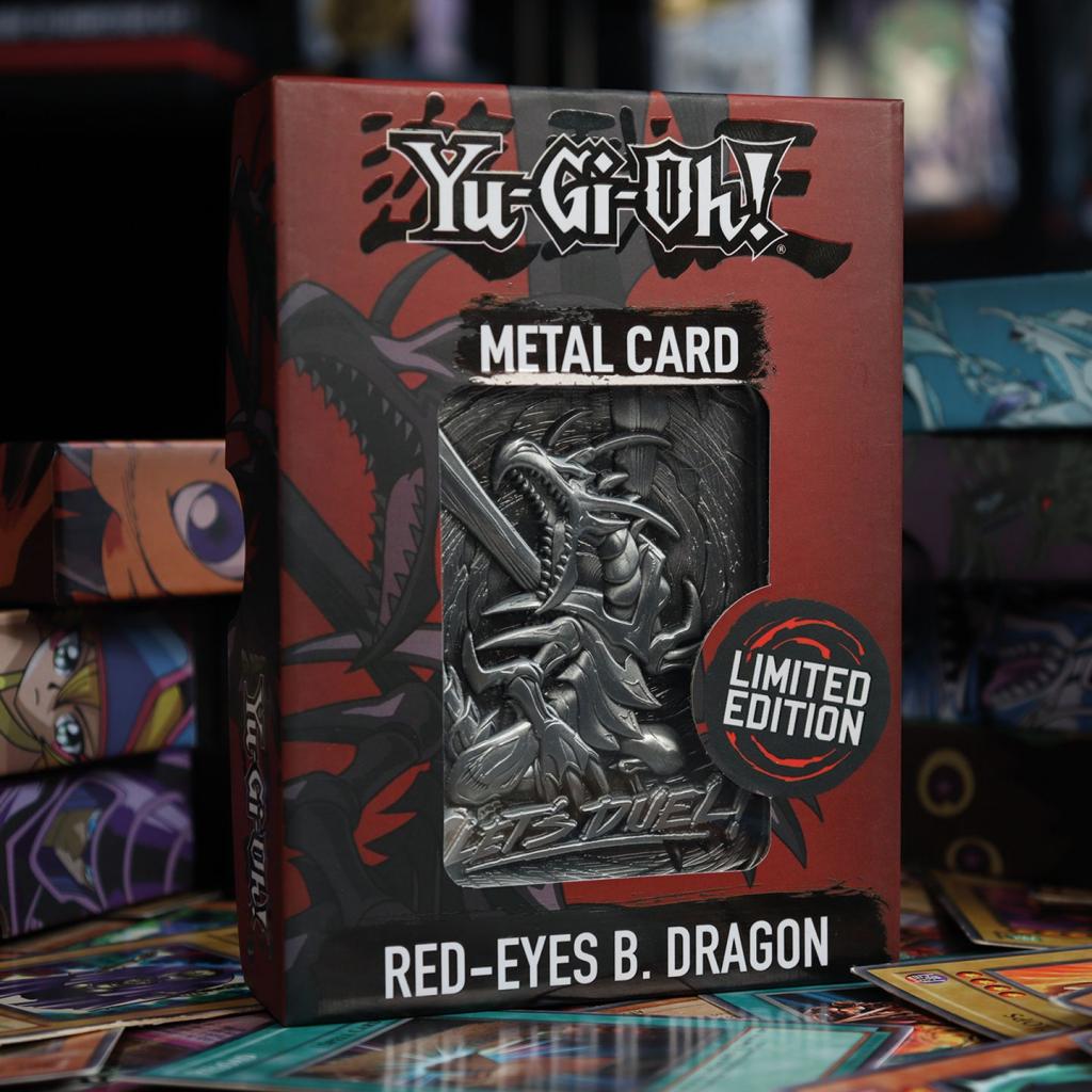 YU-GI-OH! - Red Eyes B. Dragon - Carte Métal Collector
