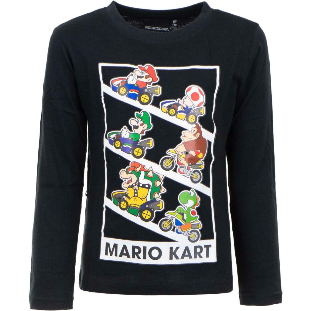 SUPER MARIO - Mario Kart - T-Shirt Manches Longues - 8 Ans
