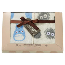 Charger l&#39;image dans la galerie, STUDIO GHIBLI - Mon voisin Totoro - Boite cadeau 3 serviettes
