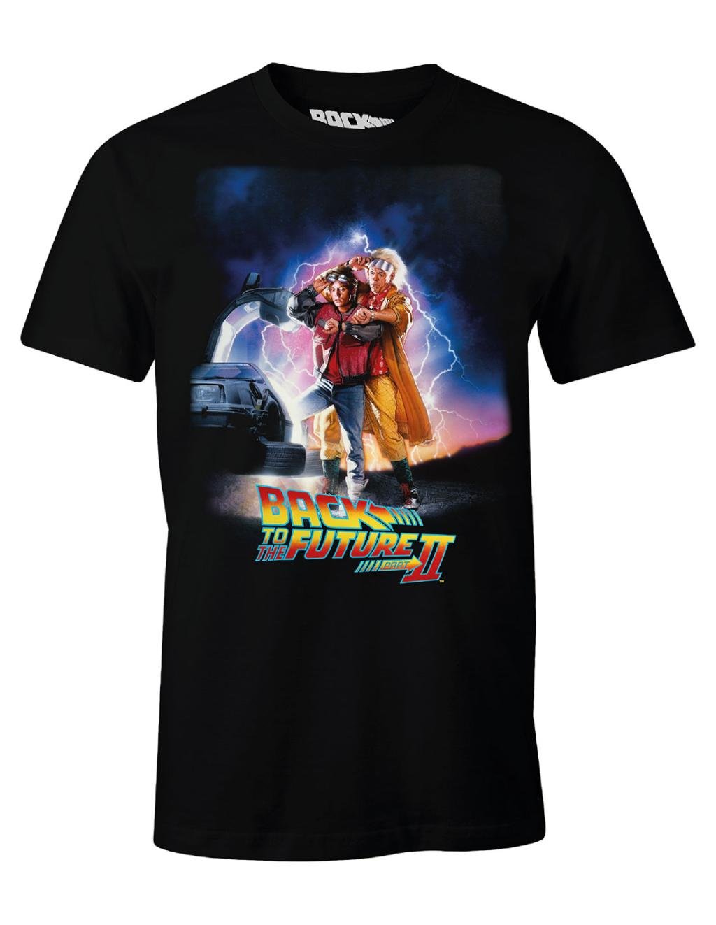 BACK TO THE FUTURE - Back to the Future Part II Poster T-Shirt (L)