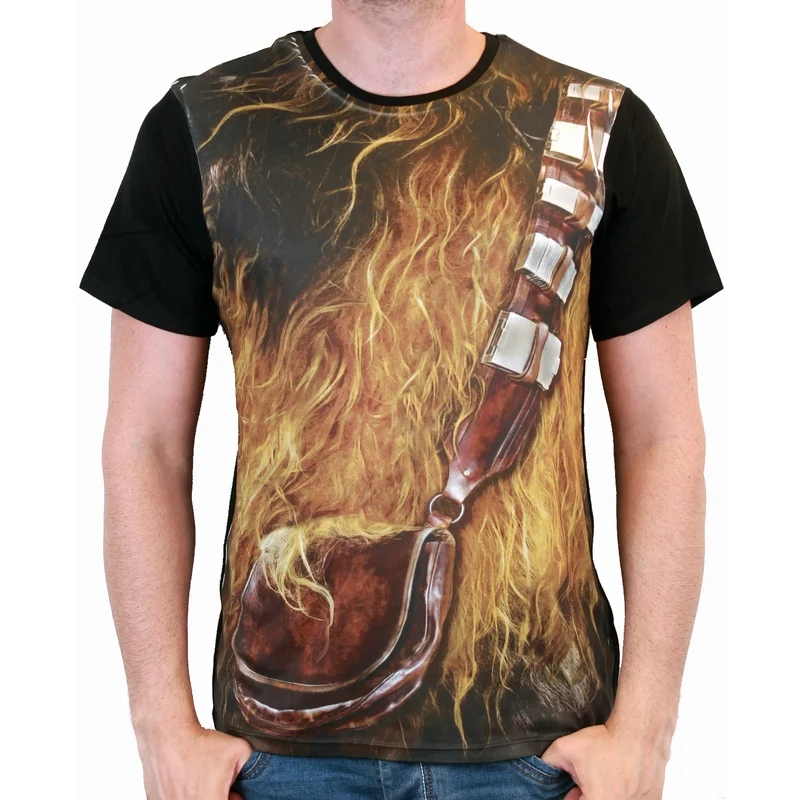 STAR WARS - T-Shirt Chewbacca Costume (M)