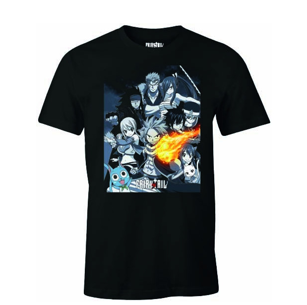FAIRY TAIL - Attack Team - T-Shirt Homme (XL)