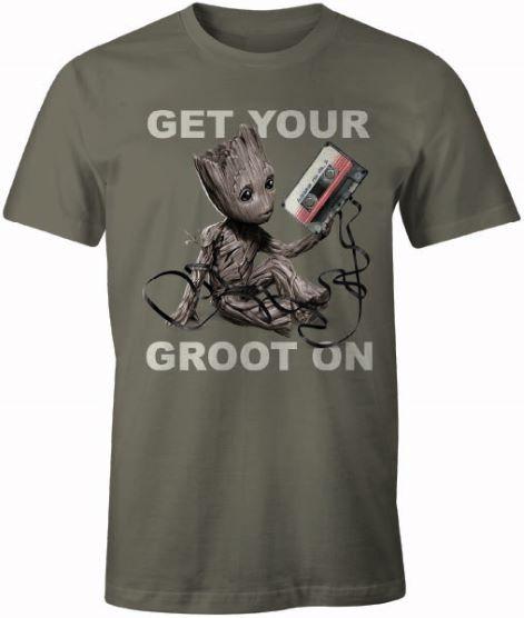 MARVEL - Get Your Groot On - T-Shirt Homme (XL)