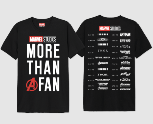 MARVEL - More Than A Fan - T-Shirt Homme (S)