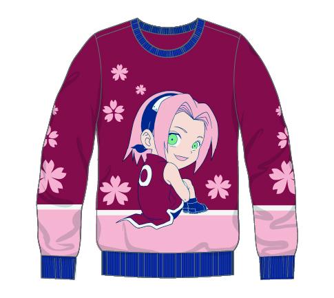 NARUTO - Sakura - Men's Christmas Sweater (M)