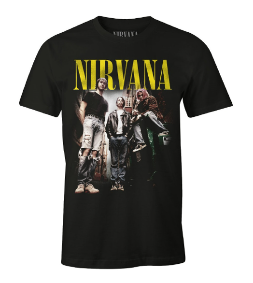 NIRVANA - Band - Herren T-Shirt (S)