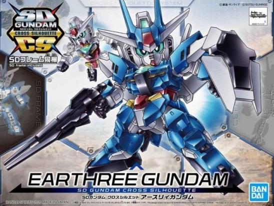 GUNDAM – SD Cross Silhouette Earthree Gundam – Modellbausatz