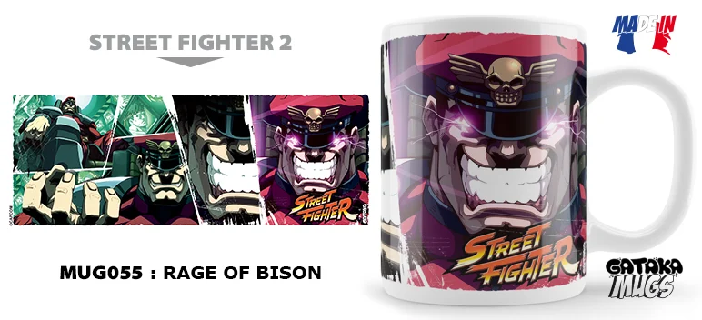 STREET FIGHTER - Tasse - Rage of Bison