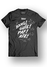 Charger l&#39;image dans la galerie, ASTERIX &amp; OBELIX - T-Shirt - Bang! Ouie! Paf! Aie! - Black (S)
