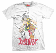 Load image into Gallery viewer, ASTERIX &amp; OBELIX - T-Shirt - Running Boy VINTAGE - White (S)
