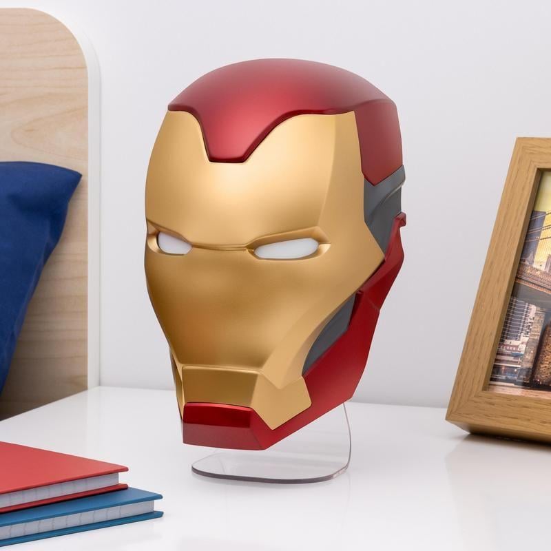 MARVEL - Iron Man-Maske - 22-cm-Lampe