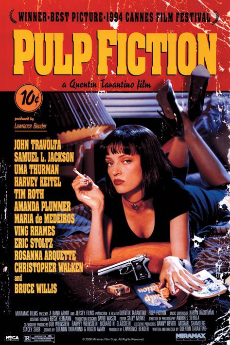 PULP FICTION - Poster 61x91 - Cover