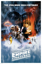 Charger l&#39;image dans la galerie, STAR WARS - Poster 61X91 - The Empire Strikes Back
