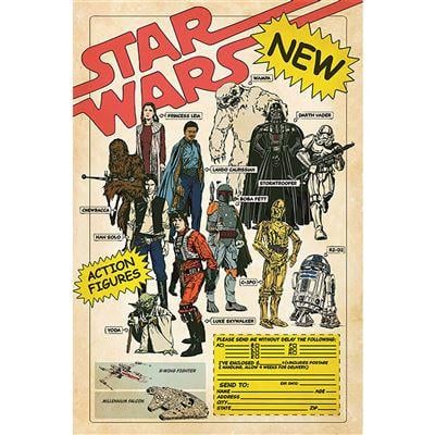 STAR WARS - Action Figures - Poster 61 x 91cm