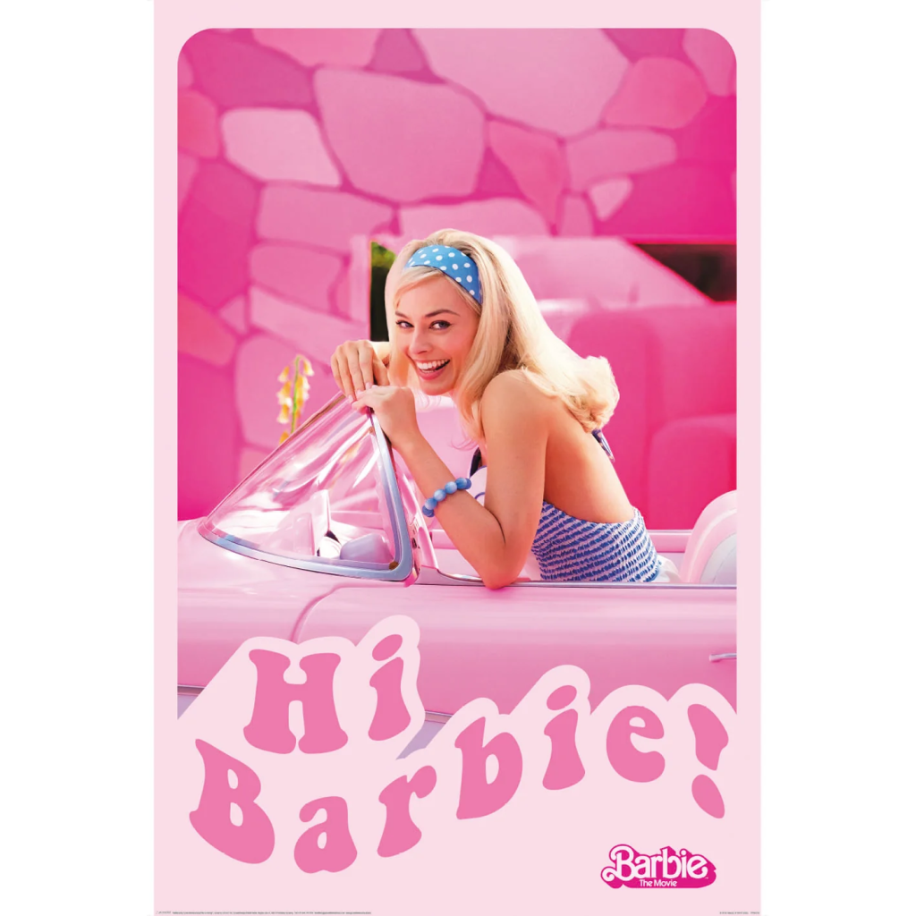 BARBIE FILM - Hi Barbie - Poster 61 x 91cm