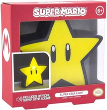 Load image into Gallery viewer, SUPER MARIO - Super Star - Lamp with sound
