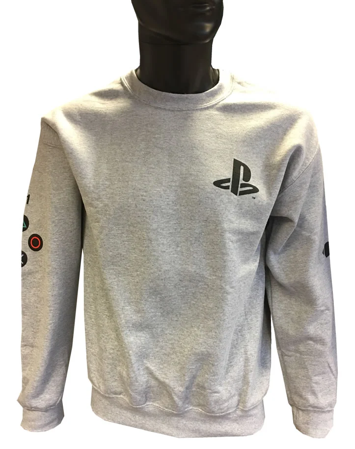 PLAYSTATION - SWEAT PS Controller Icons Sleeve Print (XXL)