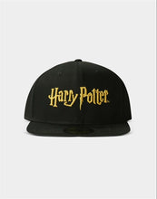 Load image into Gallery viewer, HARRY POTTER - Gold Logo - Snapback Cap
