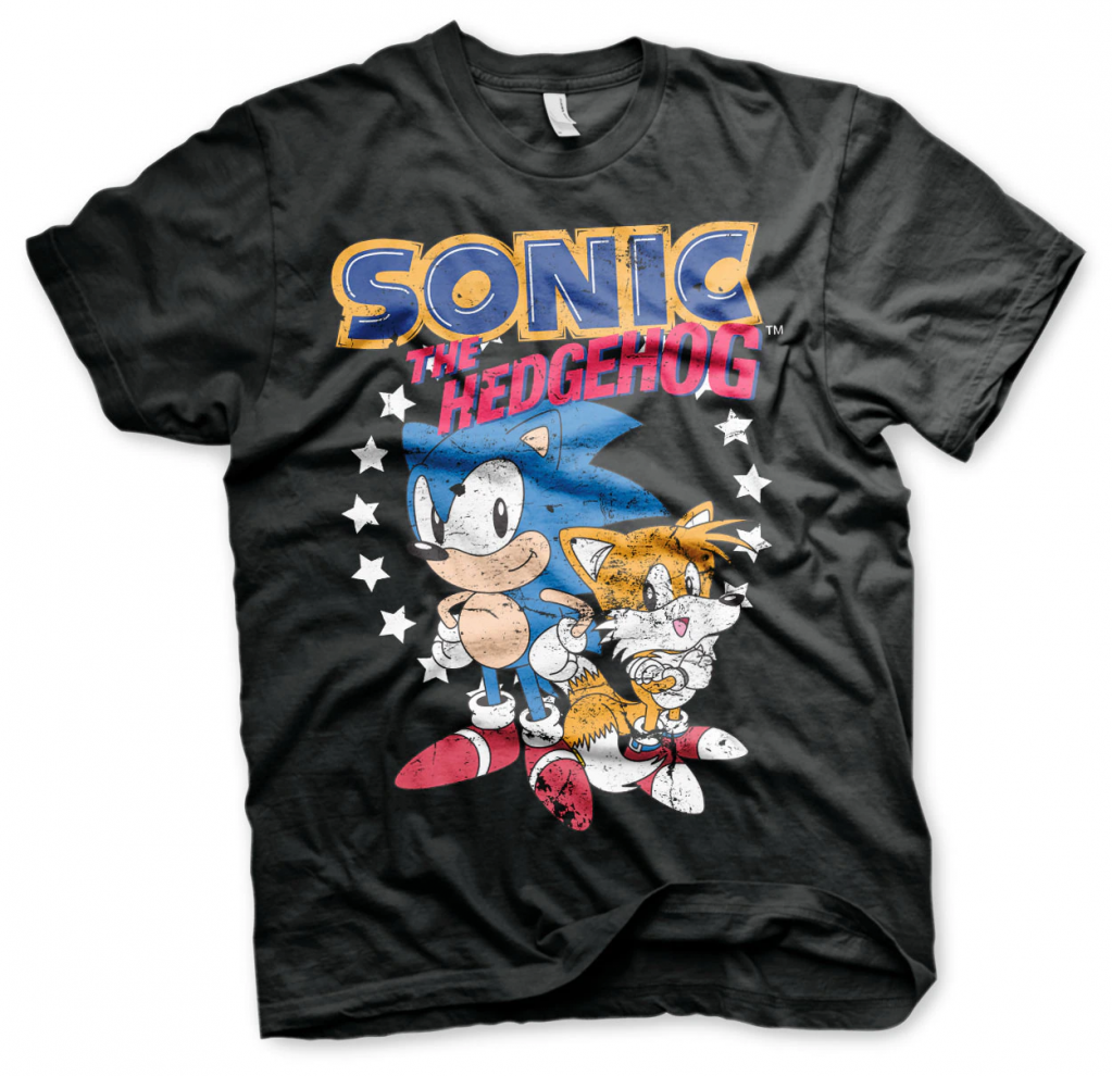 SONIC - Sonic & Tails - T-Shirt (L)