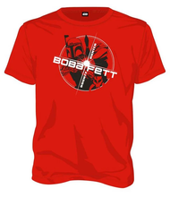 Load image into Gallery viewer, STAR WARS - Boba Fett Bounty Hunter T-Shirt - Red (S)
