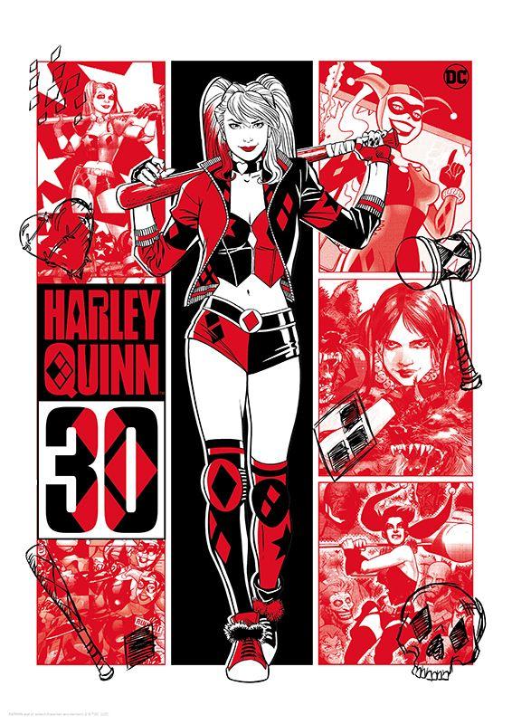 HARLEY QUINN - Art Print - Limited Edition 'A3'